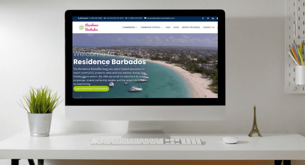 Residence Barbados website launched