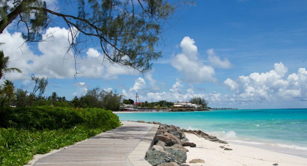 Retire in Barbados South Coast Boardwalk